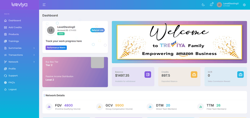 E-Commerce MLM Platform